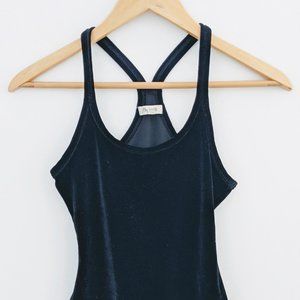 Madewell Velvet Racerback Bodysuit